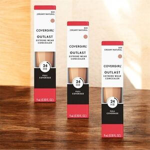 Lot of 3~ Outlast Extreme Wear Concealer 24HR Coverage Creamy Natural 820 New!